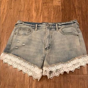 NWOT Free people denim shorts